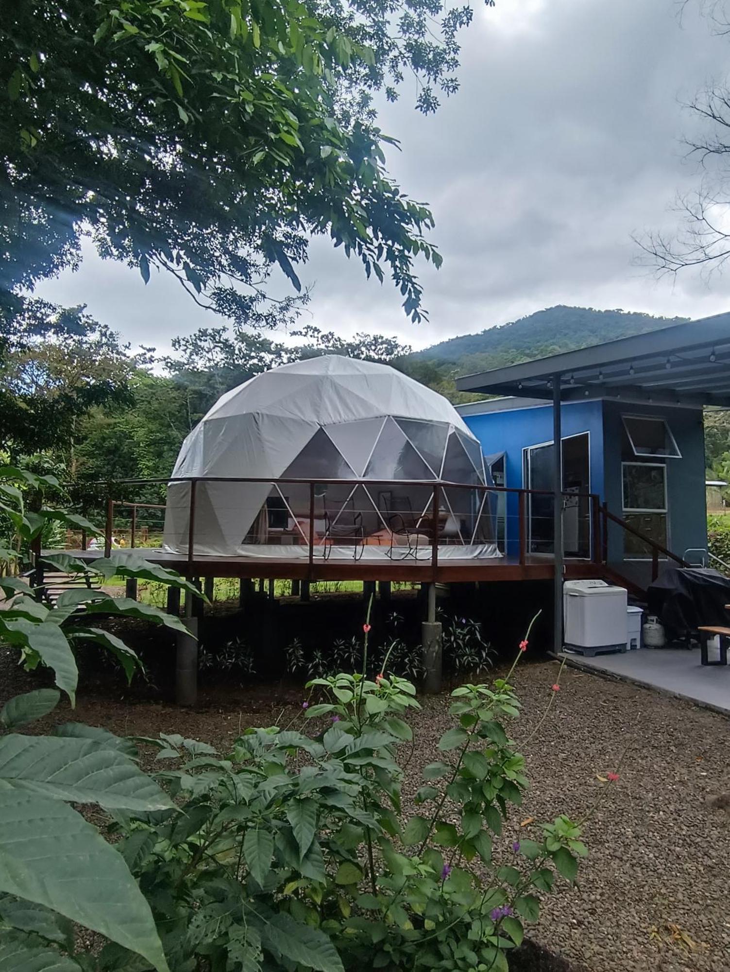 Bitzu Dome-Bijagua Riverside Glamping Εξωτερικό φωτογραφία