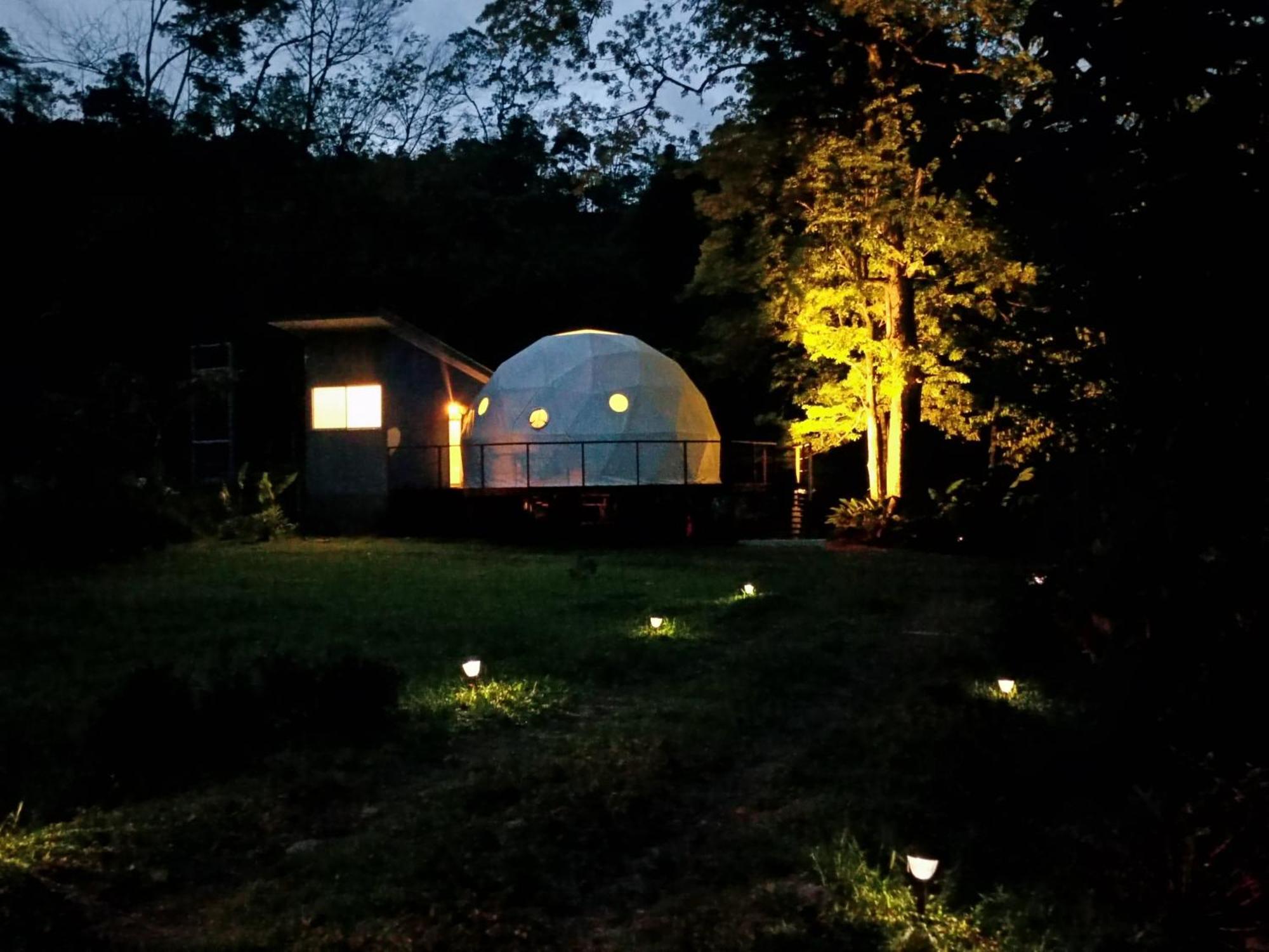 Bitzu Dome-Bijagua Riverside Glamping Εξωτερικό φωτογραφία