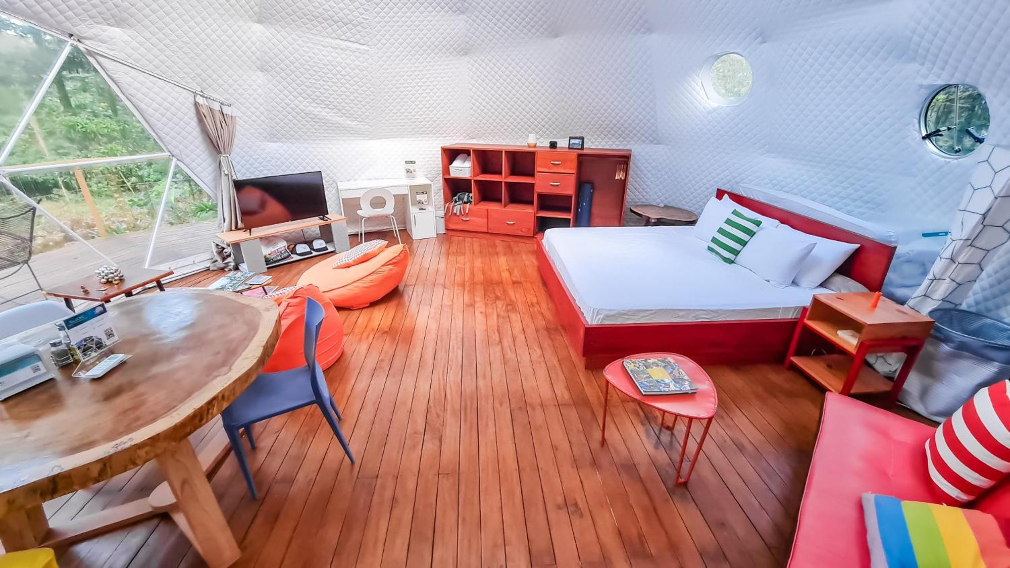 Bitzu Dome-Bijagua Riverside Glamping Εξωτερικό φωτογραφία