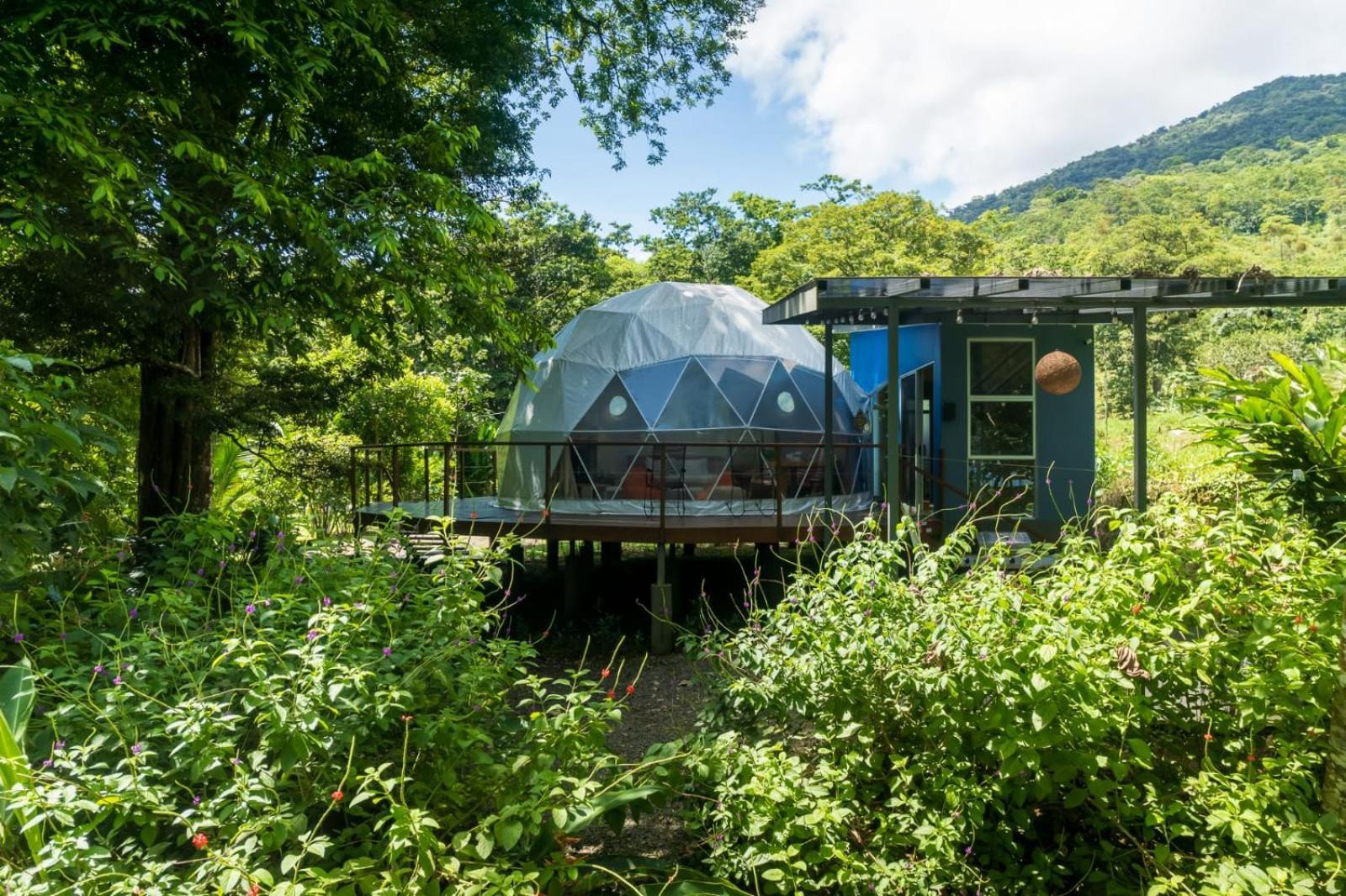 Bitzu Dome-Bijagua Riverside Glamping Εξωτερικό φωτογραφία