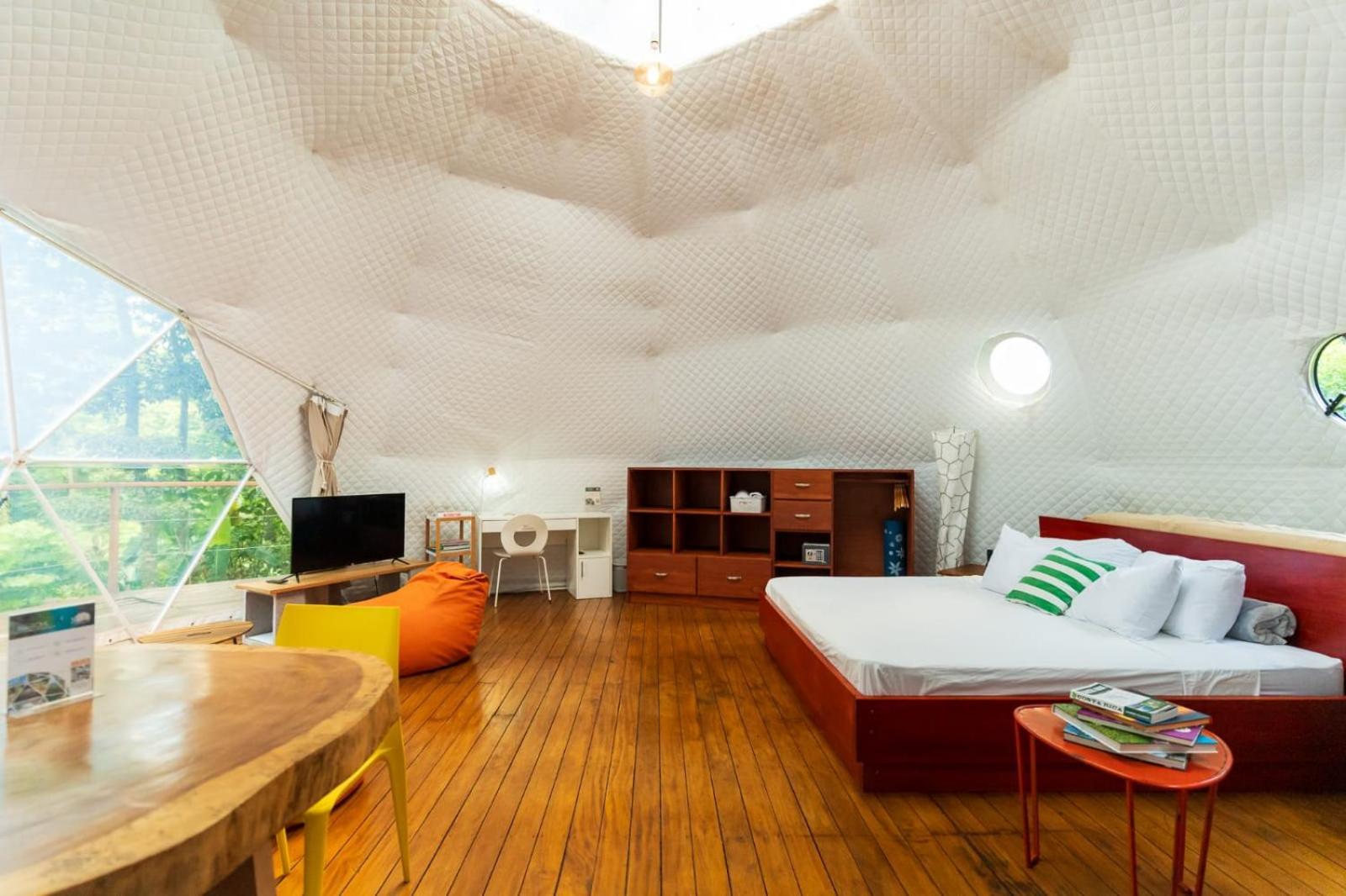Bitzu Dome-Bijagua Riverside Glamping Εξωτερικό φωτογραφία