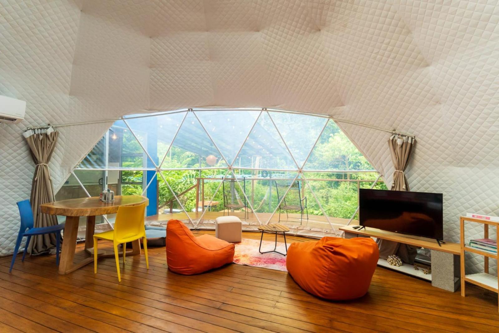Bitzu Dome-Bijagua Riverside Glamping Εξωτερικό φωτογραφία