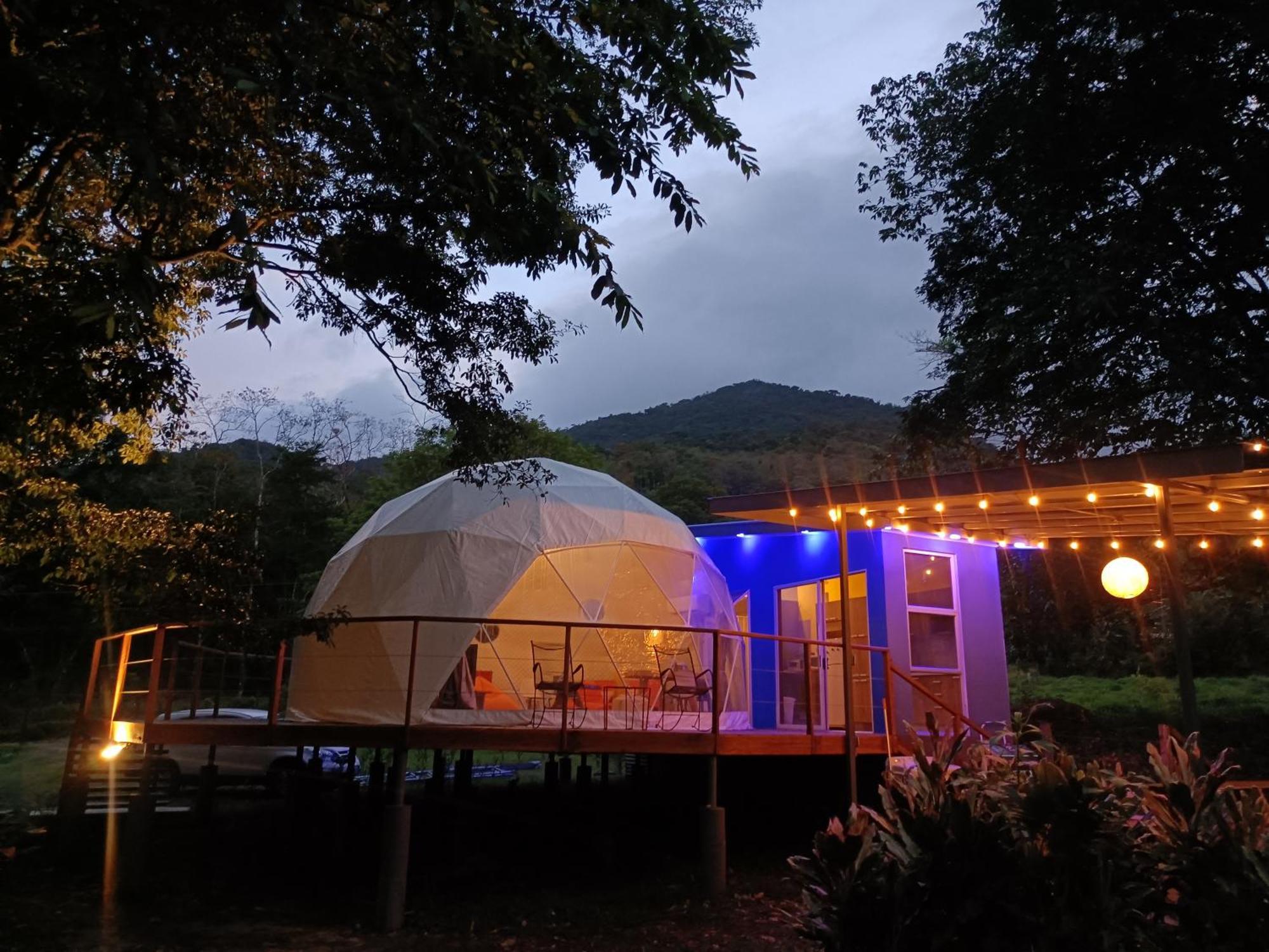 Bitzu Dome-Bijagua Riverside Glamping Εξωτερικό φωτογραφία