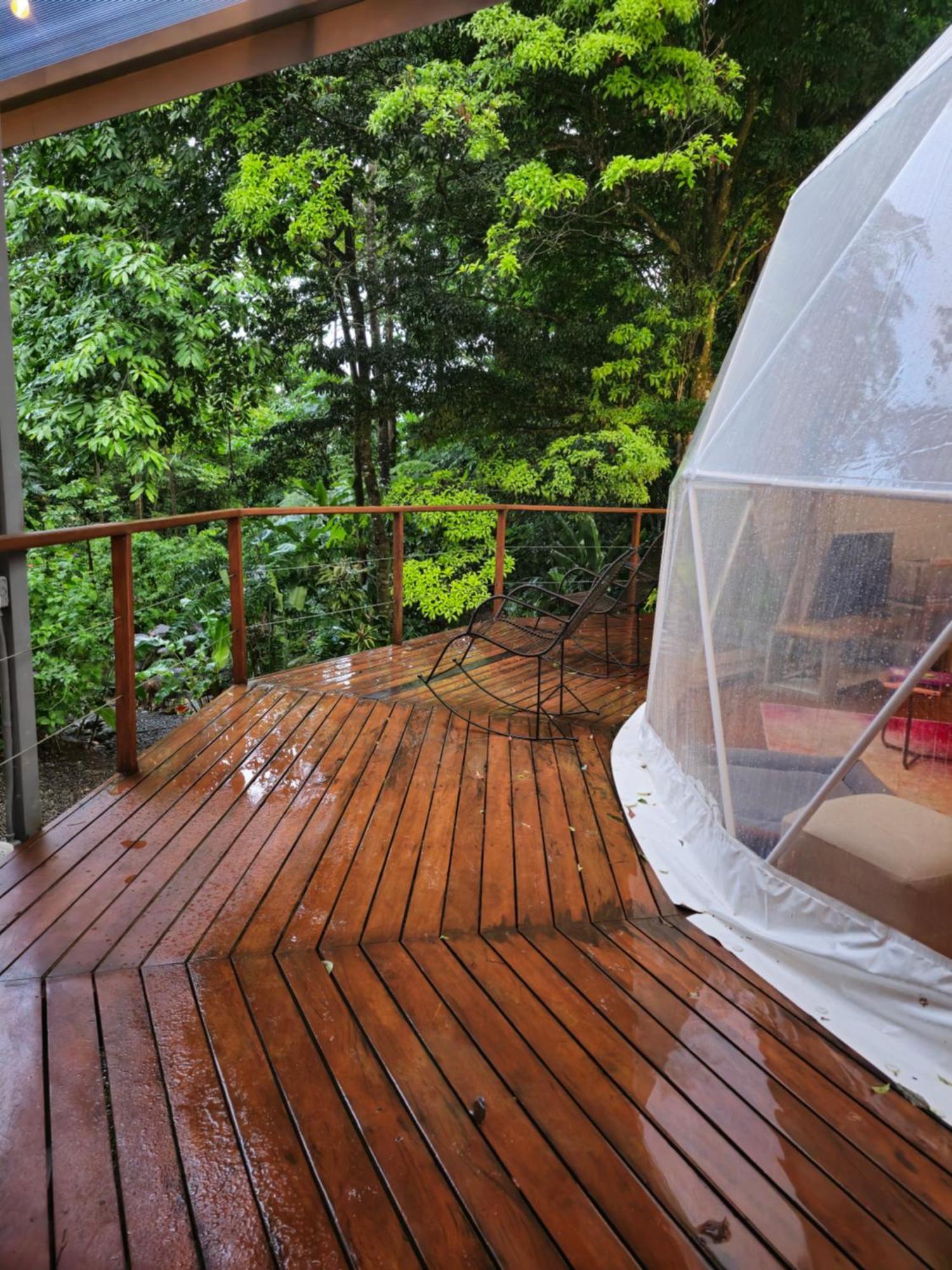 Bitzu Dome-Bijagua Riverside Glamping Εξωτερικό φωτογραφία