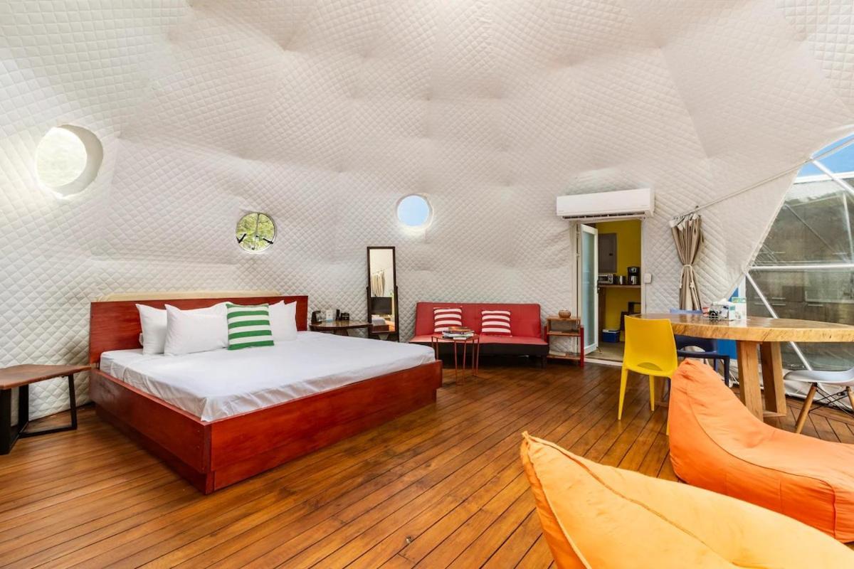 Bitzu Dome-Bijagua Riverside Glamping Εξωτερικό φωτογραφία